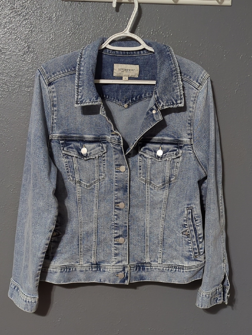 Women's Liverpool Jean Jacket - Picture 1 of 7